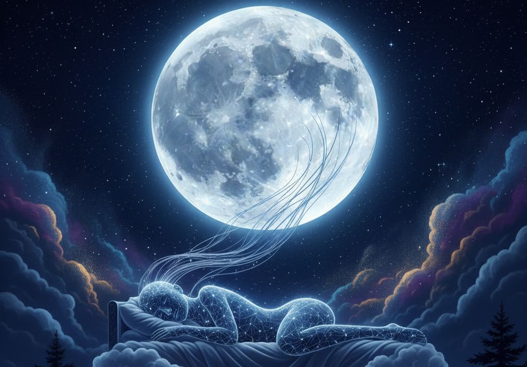 Луна и человек: как ночное светило управляет нашим сном